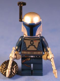 LEGO® STAR WARS Custom JANGO FETT CLONE WARS Ep II Silver Helmet 