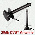 Indoor Outdoor 25dB UHF VHF DVB T TV Radio Aerial Antenna Amplifier