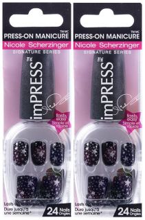 PACK** NEW imPRESS Nicole Collection Nails DONT WANNA *Limited 