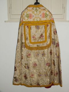 Antique vestment chasuble roman dalmatic piviale kasel messgewand 