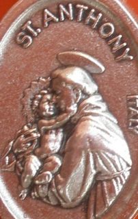   ANTHONY (of Padua) Medal + Wonder Worker + Animals, American Indians