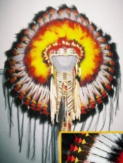 Native American made Pendleton War Bonnet Headdress   certified