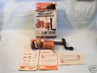 MADE IN USA NEVER USED IN ORIGINAL BOX HEAVY 3 Lbs PONY CLAMP FIXTURE 