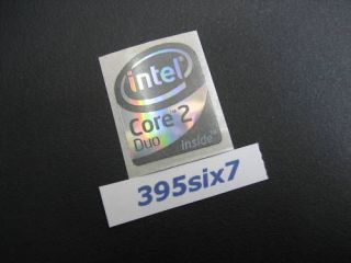 Intel Core 2 Duo sticker 19mm x 24mm Special Edition