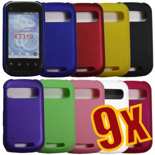 9x Back Cover Hard Case Cover for Motorola MOTO XT319