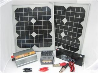   Off Grid Solar Power Generator PV system Panel + controller + inverter