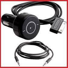 AutoPilot Control Car Charger Adapter with AUX Cable for iPhone 4 iPod
