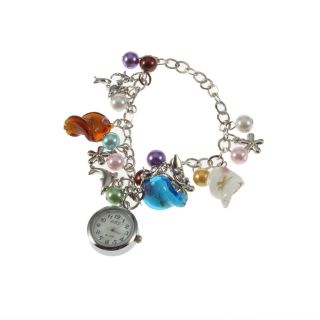 New Sweet Cute Lady Girls Dolphin Jewelry Bracelet Wrist Watch Gift 