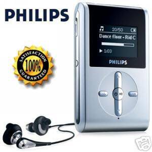 PHILIPS GO GEAR MICRO AUDIO MP3 PLAYER JUKEBOX 2gb FM