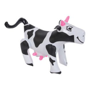 17 PARTY INFLATABLE COW BLOW UP FARM ANIMAL *NEW*
