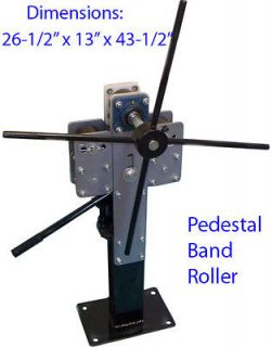 Pedestal Band Roller Sheet Metal Band Ring Steel Roller FREE SHIPPING