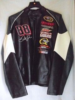   Dale Earnhardt Jr 88 Amp Energy Faux Leather Jacket, Mens L, NWT