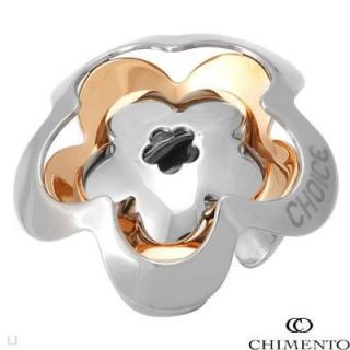 119 CHOICE BY CHIMENTO Ring Crafted in 18K/Stainless Steel Gold Plate 