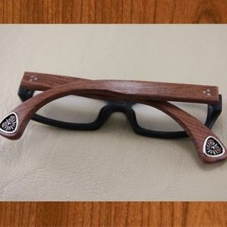 SAGAWA FUJII Real Wood Temple eyeglass glasses Plastic 8316 7238D 