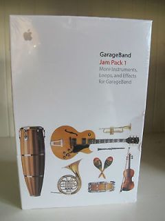 New in Box Apple GarageBand Jam Pack 1 (M9696Z/A) Instruments, Loops 