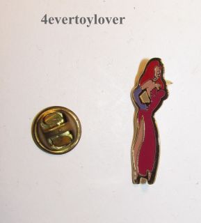Jessica Rodger Rabbit Vintage action figure Small PIN Badge RARE