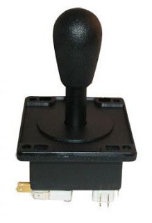 Competition Style Arcade Joystick BLACK   4 or 8 Way