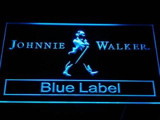 a147 b Johnnie Walker Blue Label Bar NR Neon Light Sign