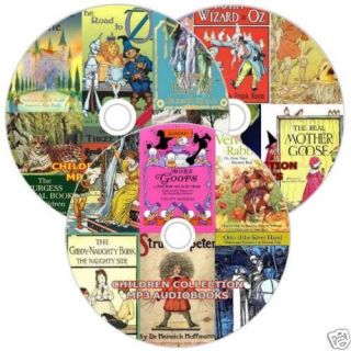 CHILDREN KIDS AUDIO BOOKS MP3 3 DVD SET~ FREE SHIPPING!