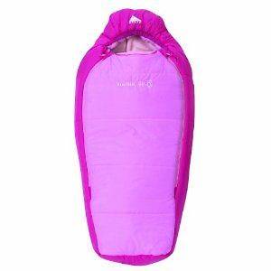 Kelty Girls Woobie 30 Degree Sleeping Bag Right Hand pink