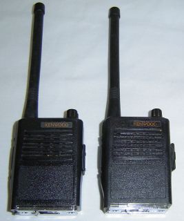 Lot of 2 KENWOOD TK 250 RADIO VHF with ANTENNA TK250