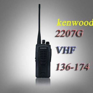Free ship New KENWOOD TK2207G 136~174MHz VHF 5W 2 Way Radio+software 