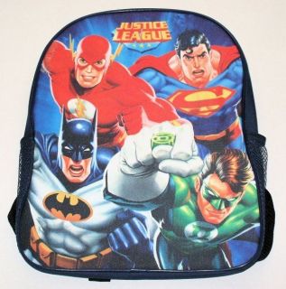   Justice League of America Batman Superman Flash Green Lantern Backpack