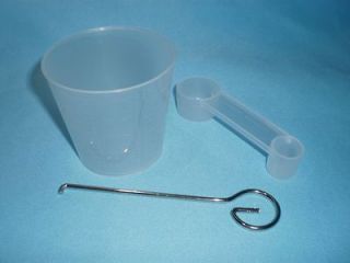 NEW Chef Mate Bread Machine MEASURING CUP/SPOON & Wire Hook Tool Maker 