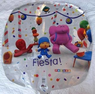 POCOYO Party Supplies BALLOONS Pocoyó Birthday Mylar Decoration Kids 