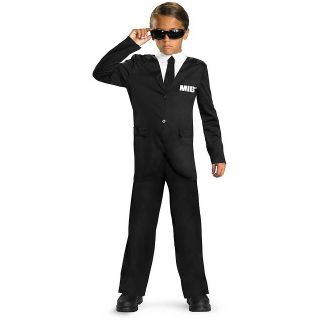Men in Black Child Boys Agent Halloween Costume