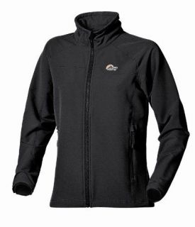 NEW Mens Lowe Alpine Omni Lite Windproof Soft Shell Jacket Black 