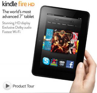 Real  Kindle Fire HD, 16GB 7, Fastest Wi Fi (Latest Model 