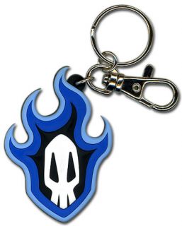 Bleach Skull Logo PVC Keychain Bag Clip anime GE 3747