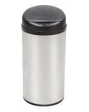  Sensor Stainless Steel Round Trash Can 3 Sizes Kitchen Garbage Can