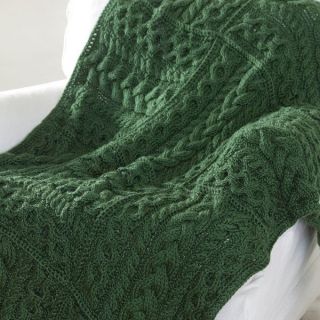KNITTING Patterns Afghans Cable