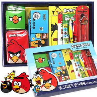Angry birds stationery gift box(sz L)_Big size Various 9in1 School 