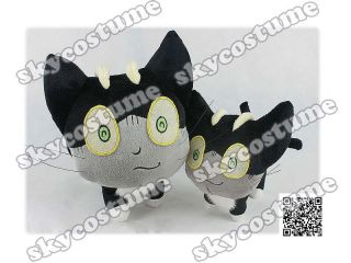 Ao No Exorcist Blue Exorcist Cat Sith Kuro Stuffed Toy Plush Two Sizes