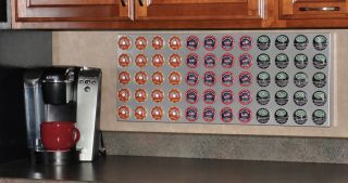 Cup Storage Wall Rack for keurig K Cup Coffe Pods Model 1230