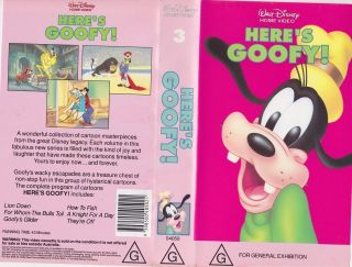 Disney A Goofy Movie (Español, Spanish)   GOOFY LA PELICULA (VHS 