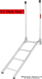 NEW PORTABLE ALUMINUM LADDER DROP STEP DECK TRAILERS (Ladder 16 48)