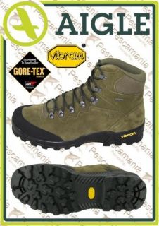 Aigle leather trekking boot mod. Artemis GTX Gore Tex vibram Fund