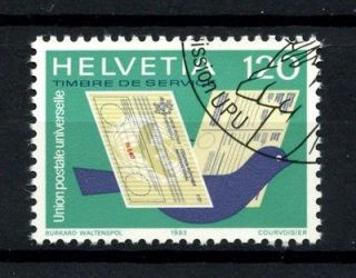 Switzerland Int Orgs 1983 SG#LP14 UPU Carrier Pigeon Cto Used #A27747