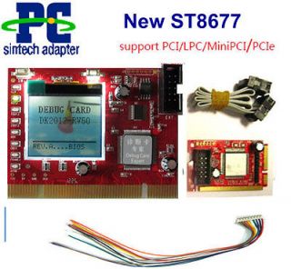 laptop Mini PCI E LPC PC PCI diagnostic test debug card