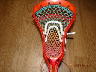   warrior OG evo custom strung &dyed lax lacrosse head stick no shaft