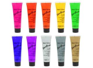 STARGAZER FACE BODY PAINT NEON COLOURS ALL SHADES MULTI LISTING LOOK