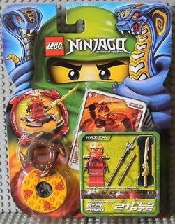 LEGO NINJAGO 9561 KAI ZX SPINNER SET & SWORD OF FIRE  NEW IN HAND FREE 