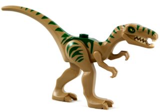 lego 5882 dino ambush attack coelophysis dinosaur minifigure one day