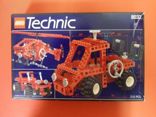 LEGO Set 8032 Technic Universal Building TRUCK red HELICOPTER dun 
