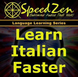 Learn Italian Faster Subliminal CD speak read write study aid hemi 