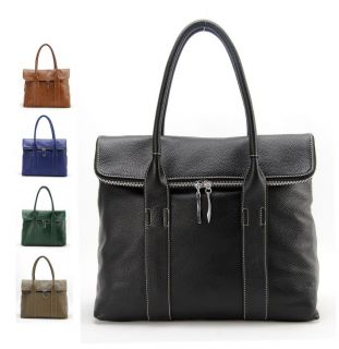 Womens Genuine Leather Tote Duffle Bag Designer Handbag Satchel Purse 